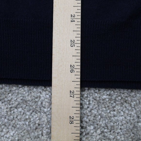 Jos A Bank Signature Series Sweater Vest Men Large Blue/Tan Argyle Merino Wool - Picture 10 of 10